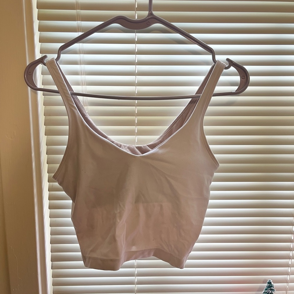 White Lululemon Align Tank Top